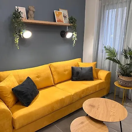 شقة The Yellowblue Apartment, Downtown