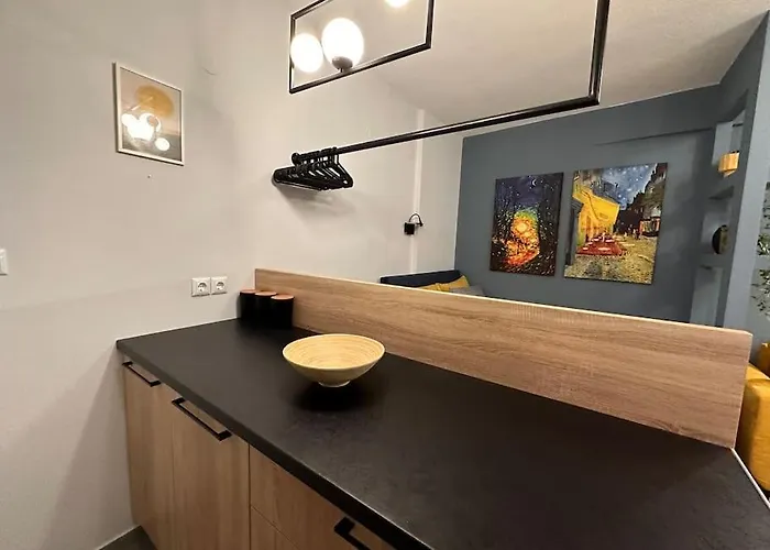 Apartman The Yellowblue Apartment, Downtown Szaloniki